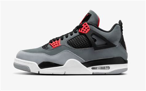 nike air jordan grijs zwart|nike air jordan 4 dames.